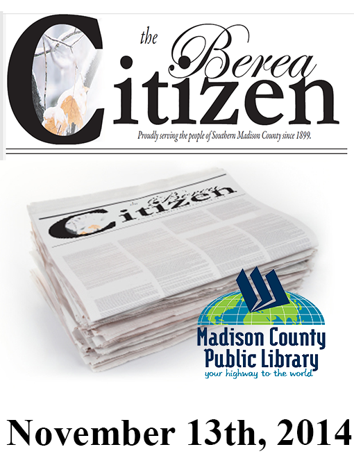 Title details for The Berea Citizen 2014 11/13 by Beth Myers - Available